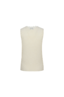 C&amp;S Top Karita Knit / 26ZFOC10 Wool White