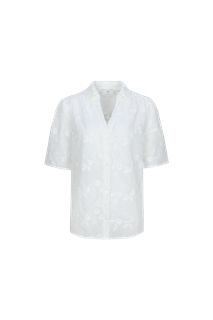 C&amp;S Blouse Loveli / 26ZFZC18 Offwhite