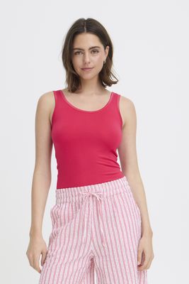 Fransa Top Viscose / 20615759 VIRTUAL PINK