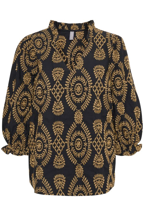 Culture DK Blouse Embroidred /50109439 Black