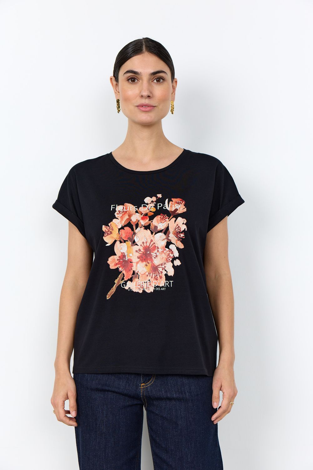 Soya Concept Tee / 27641 9999 BLACK