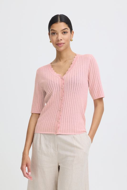 B.Young Cardigan Knitted /20818945 Parfait Pink