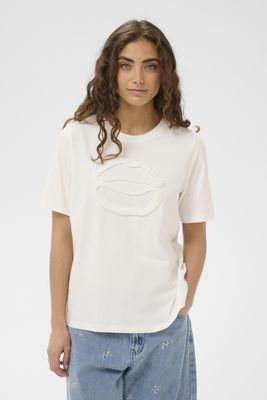 Culture Tee Shirt round neck cotton / 50113158 Spring Gardenia