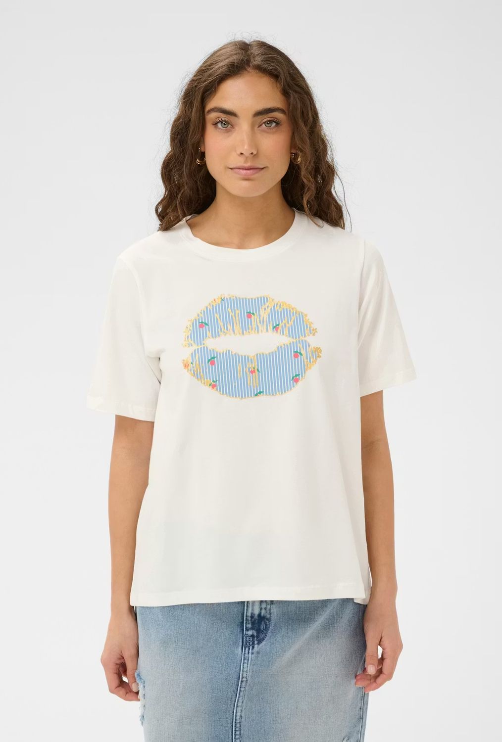 Culture DK Tee Kiss / 50113202 Spring Gardenia