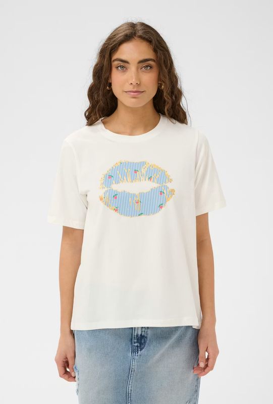 Culture DK Tee Kiss / 50113202 Spring Gardenia