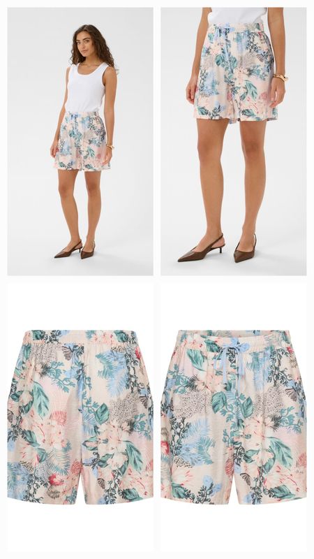 Culture DK Short/ 50113065 Whitecap/Blue Leaf