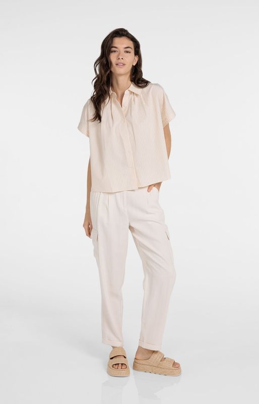YAYA Pants Cargo/ 01-301254-604 CREME BEIGE