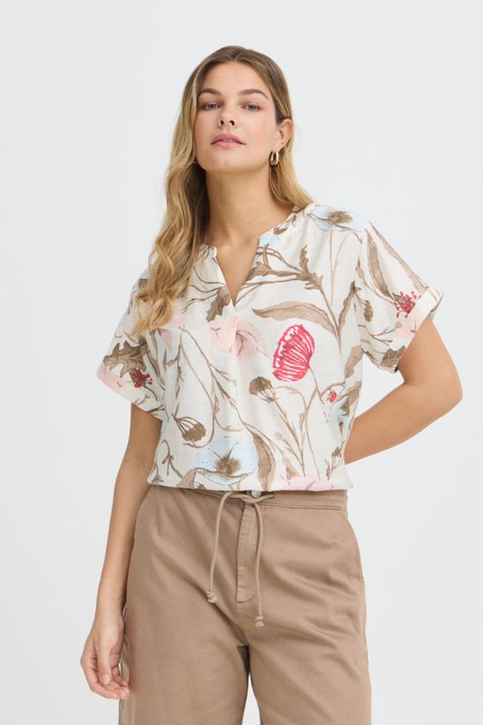 Fransa Top / 20617789 SAVANNAH FLORAL