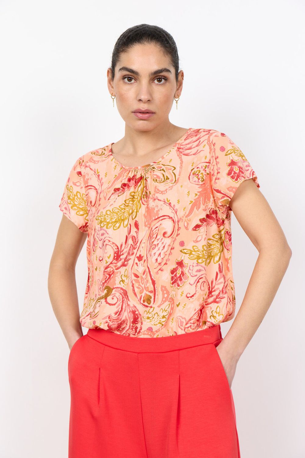 Soya Concept Top/ 41748 3212C SALMON COMBI