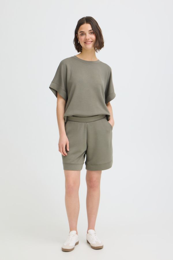 Fransa Short Modalmix /  20617746 SMOKEY OLIVE