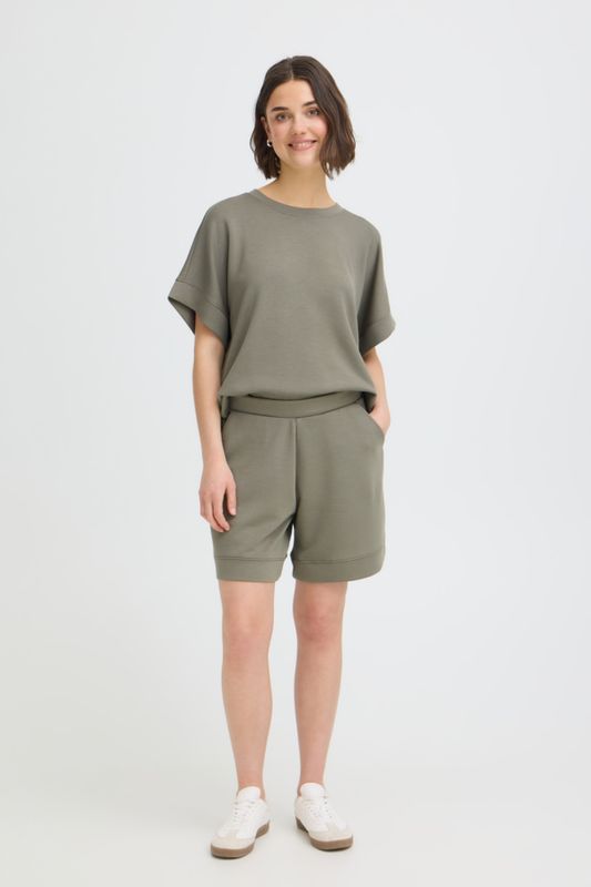 Fransa Short Modalmix /  20617746 SMOKEY OLIVE