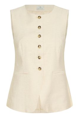 Kaffe Gilet / 10511619 Feather Gray Melange
