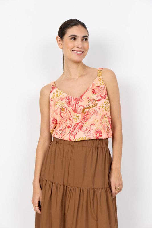 Soya Concept Top Viscose/ 41747 3212C SALMON COMBI