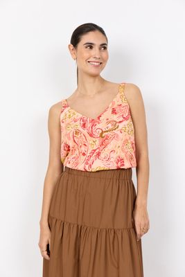 Soya Concept Top Viscose/ 41747 3212C SALMON COMBI