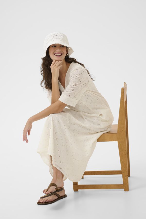 Culture DK Dress Embroidred /50113254 Spring Gardenia