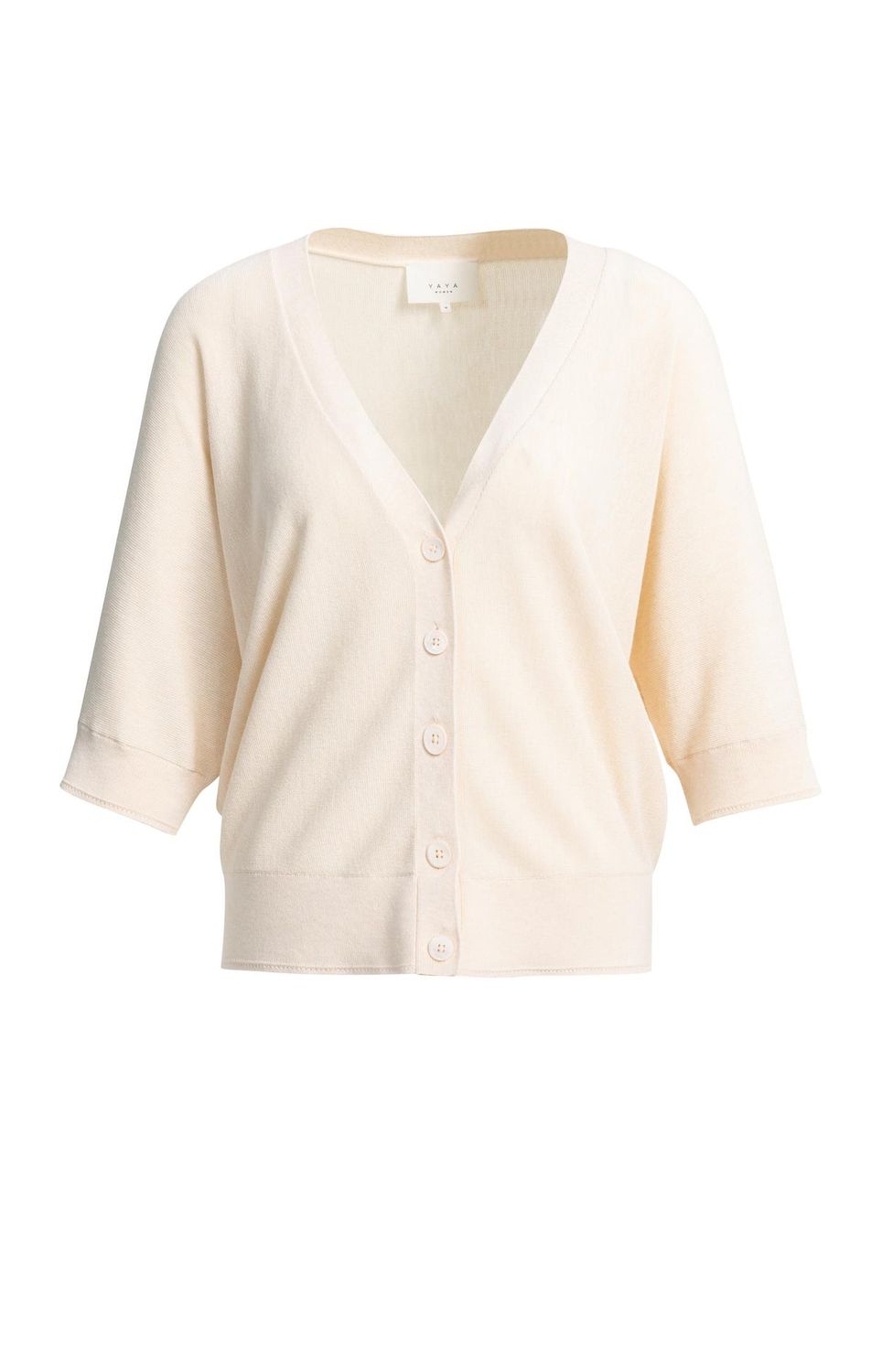 YAYA Cardigan/ 01-010157-605 CLOUD CREME WHITE MELANGE