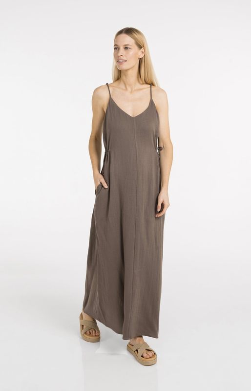 YAYA Dress Maxi/ 01-601215-605 WASHED BROWN