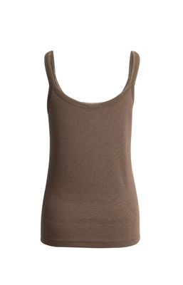YAYA Top Basic / 01-729053-605 WASHED BROWN