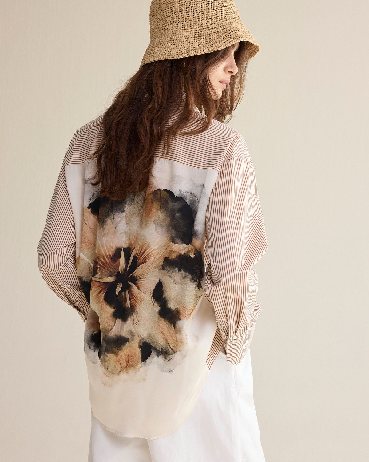 Summum Woman Blouse Stripe Oversized/ 2s3464-12384 Multicolour