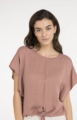 YAYA Top Knotdetail/ 01-701369-605 BURLWOOD PINK