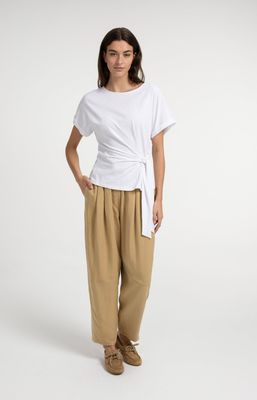 YAYA Pants Barrelfit Woven Lyocellmix/ 01-301262-606 SAFARI BROWN