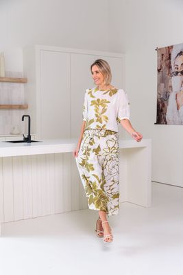 NED Skirt/ 26S2-SH016-01 Olive Night