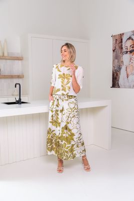 NED Skirt/ 26S2-SH016-01 Olive Night