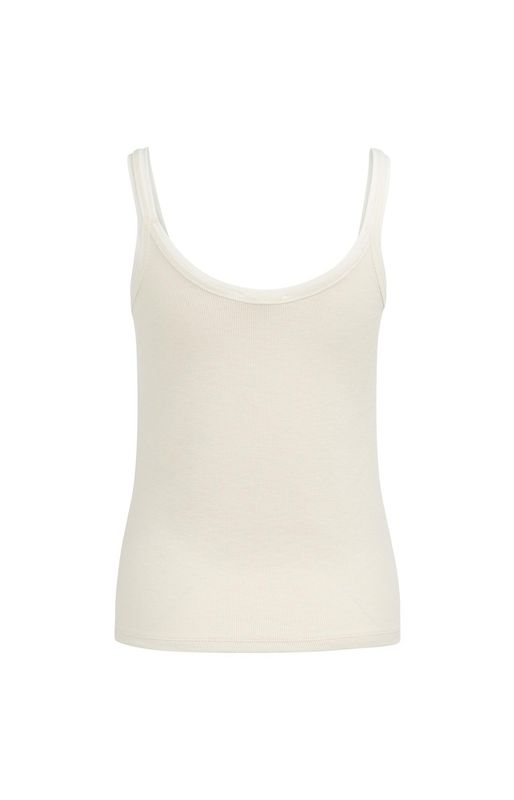 YAYA Singlet Mesh Detail/ 01-729053-607 BEIGE