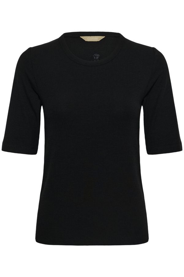 Culture DK Tee Basic Modalmix/ 50113417 Black