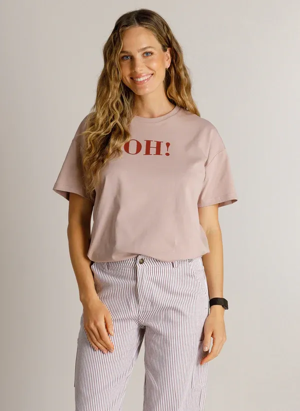 Ivy Beau Tee Donna /4201075 Old Pink