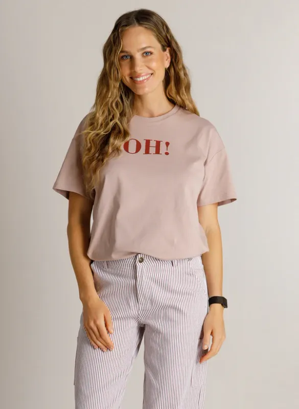Ivy Beau Tee Donna /4201075 Old Pink