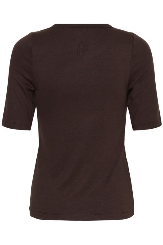 Culture DK Tee Basic Juliet Modalmix / 50113417 Coffee Bean