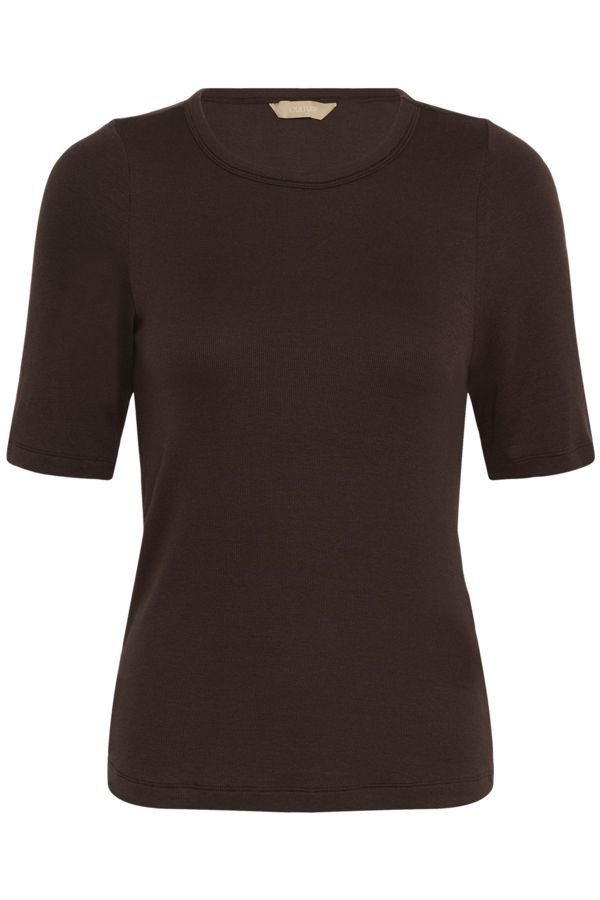 Culture DK Tee Basic Juliet Modalmix / 50113417 Coffee Bean