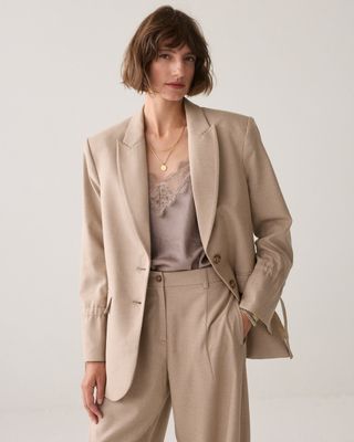 Summum Woman Blazer Boyfriend/ 1s1330-12481 708 Light Taupe