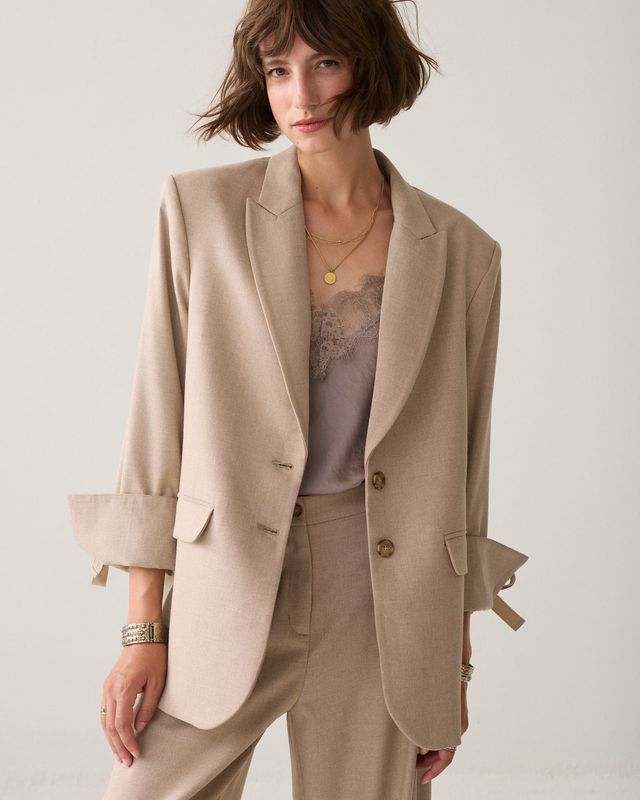 Summum Woman Blazer Boyfriend/ 1s1330-12481 708 Light Taupe