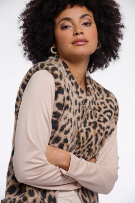 Rino &amp; Pelle Waistcoat Soft / Elona.5012611 Light Leopard