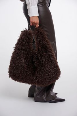 Rino &amp; Pelle Bag Furry / Gusta.7002611 Coffee Roast