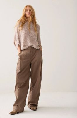 Summum Woman Pants Cotton Twill / 4s2994-11907 742 Taupe