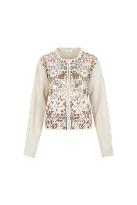 C&amp;S The Label Jacket Joy Glam  / 26NXC06 Sand/Color Mix