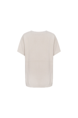 C&amp;S The Label Pullover Short Sleeve Victoria / 26NOC05 Sand