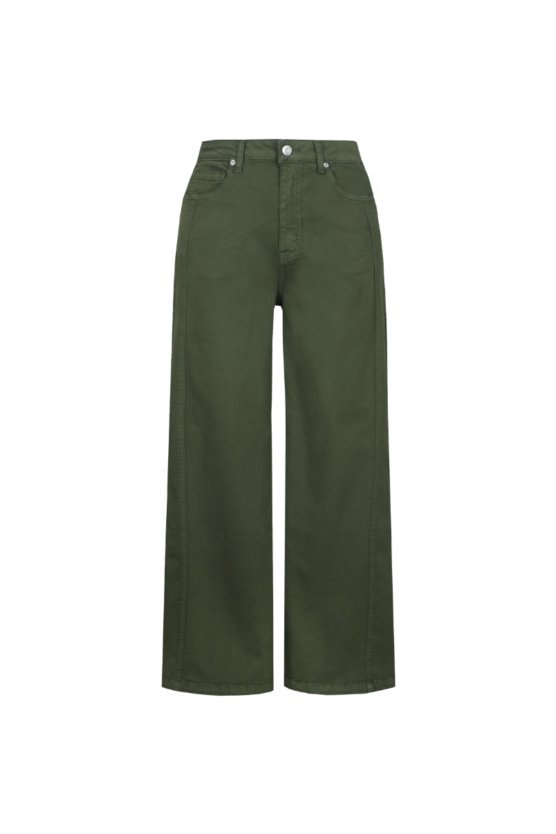 C&amp;S The Label Pants Nico / 26NNC02 Dark Olive