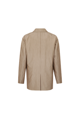 C&amp;S The Label Blazer Pinstripe/ 26NZC11 Light Camel