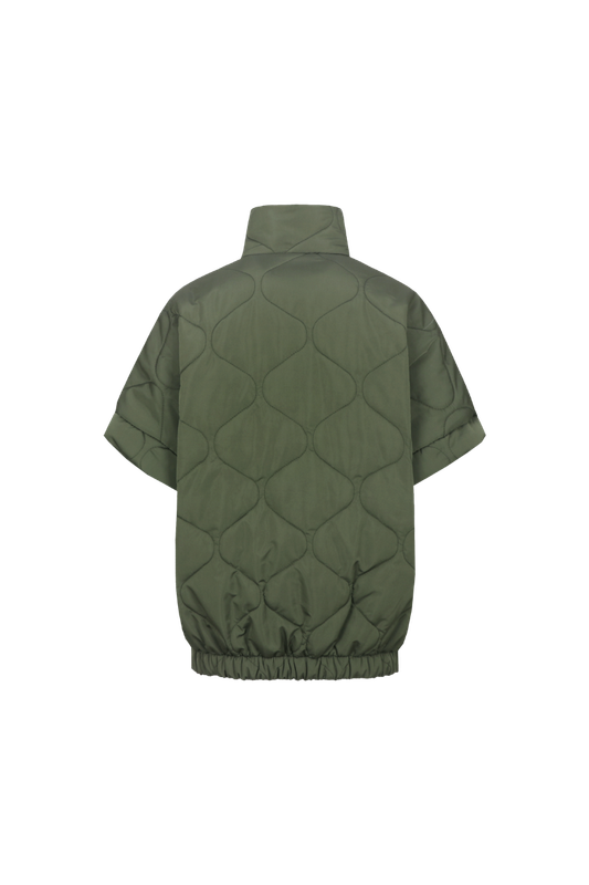 C&amp;S The Label Waistcoat Ondra / 26NGC02 Dark Olive