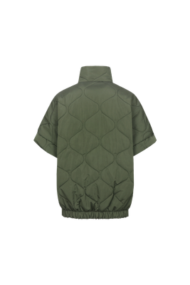 C&amp;S The Label Waistcoat Ondra / 26NGC02 Dark Olive