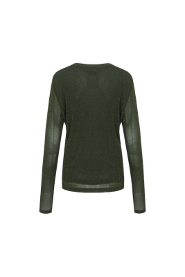 C&amp;S The Label Top Trina / 26NFC04 Dark Olive