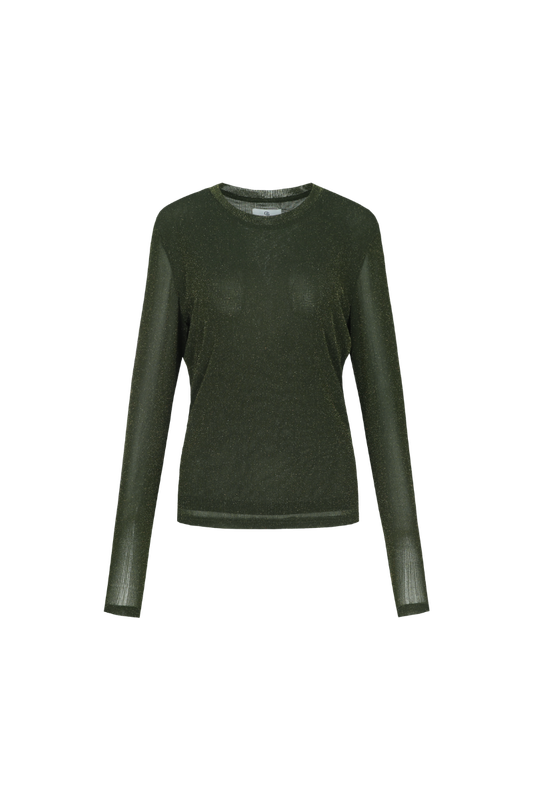 C&amp;S The Label Top Trina / 26NFC04 Dark Olive