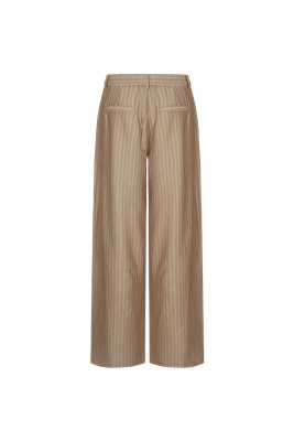 C&amp;S The Label Pants Pinstripe Petri / 26NZC13 Light Camel