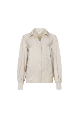 C&amp;S the Label Blouse Liva / 26NAC03 Sand