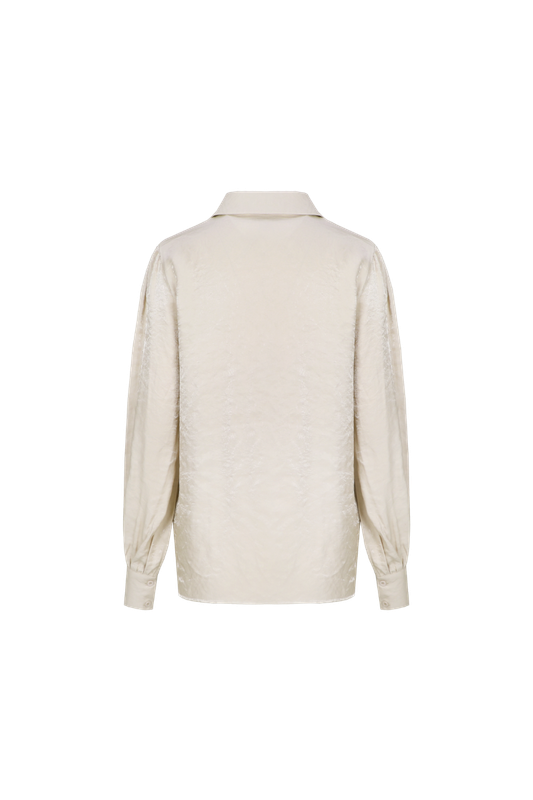 C&amp;S the Label Blouse Liva / 26NAC03 Sand