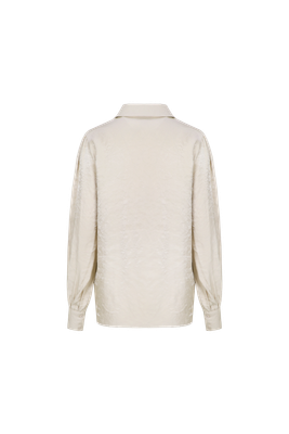 C&amp;S the Label Blouse Liva / 26NAC03 Sand